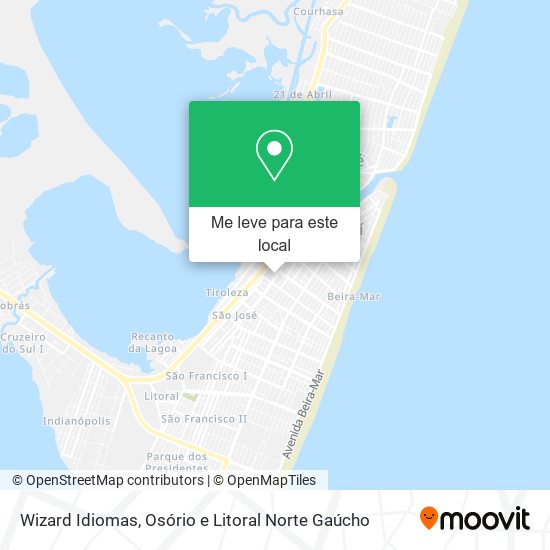 Wizard Idiomas mapa