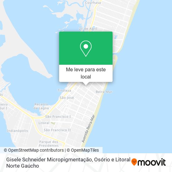 Gisele Schneider Micropigmentação mapa