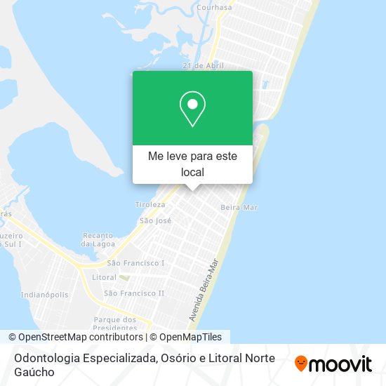 Odontologia Especializada mapa