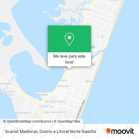 Scariot Madeiras mapa