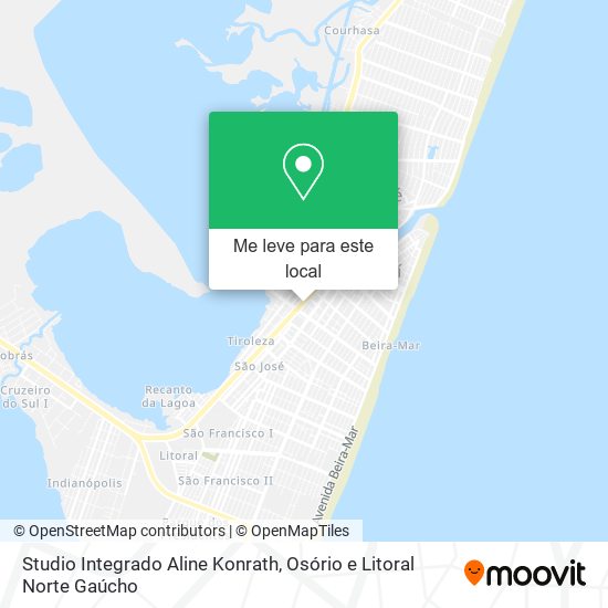 Studio Integrado Aline Konrath mapa