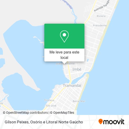 Gilson Peixes mapa
