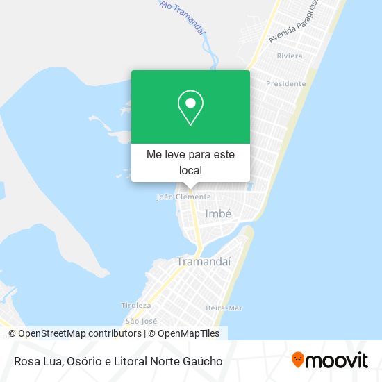 Rosa Lua mapa