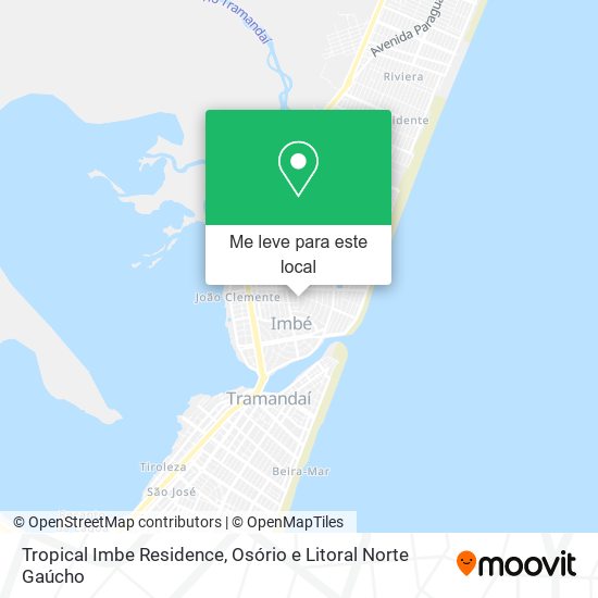 Tropical Imbe Residence mapa