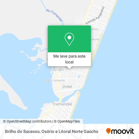 Brilho do Sucesso mapa