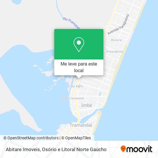 Abitare Imoveis mapa