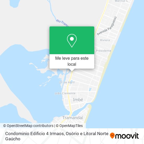 Condominio Edificio 4 Irmaos mapa