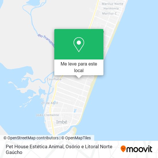 Pet House Estética Animal mapa