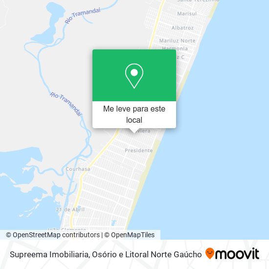 Supreema Imobiliaria mapa