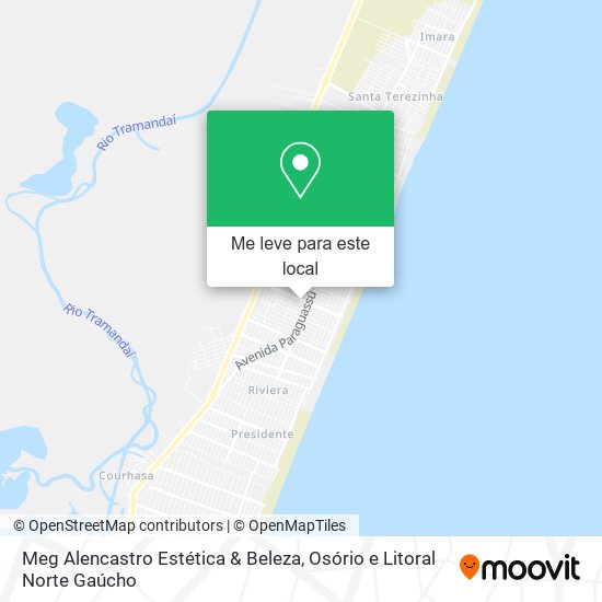 Meg Alencastro Estética & Beleza mapa