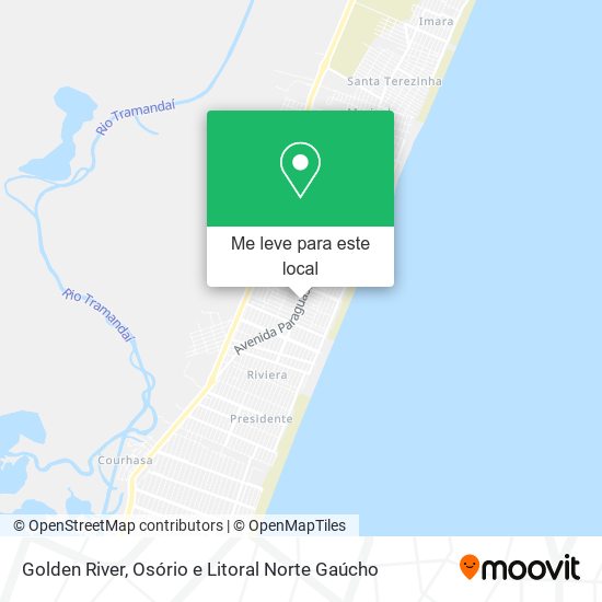 Golden River mapa