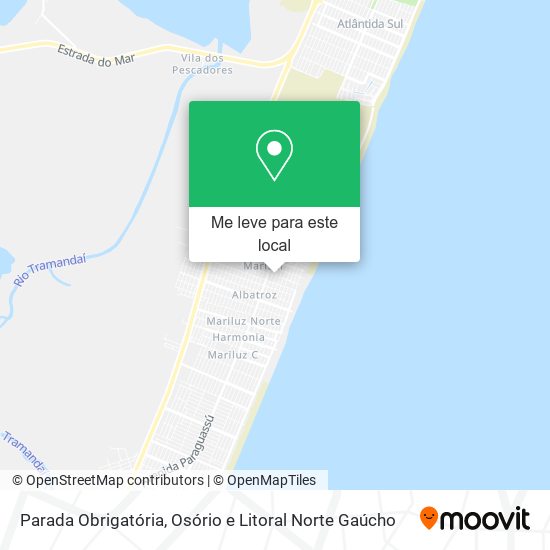 Parada Obrigatória mapa