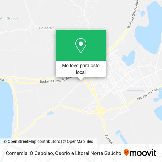 Comercial O Cebolao mapa