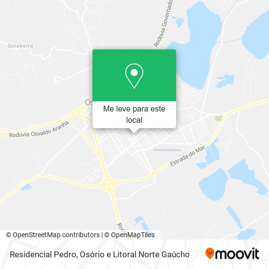 Residencial Pedro mapa