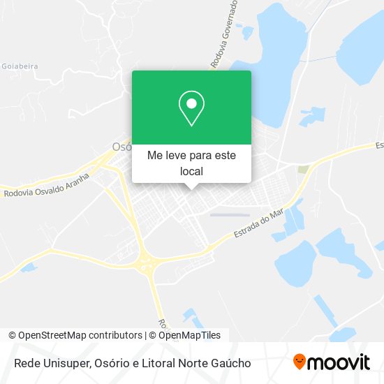 Rede Unisuper mapa
