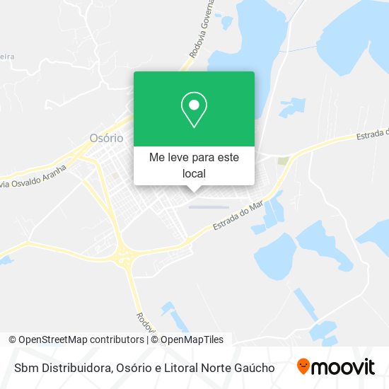 Sbm Distribuidora mapa