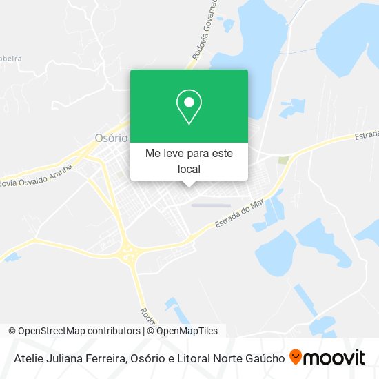 Atelie Juliana Ferreira mapa