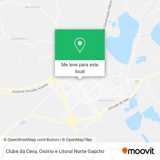 Clube da Ceva mapa