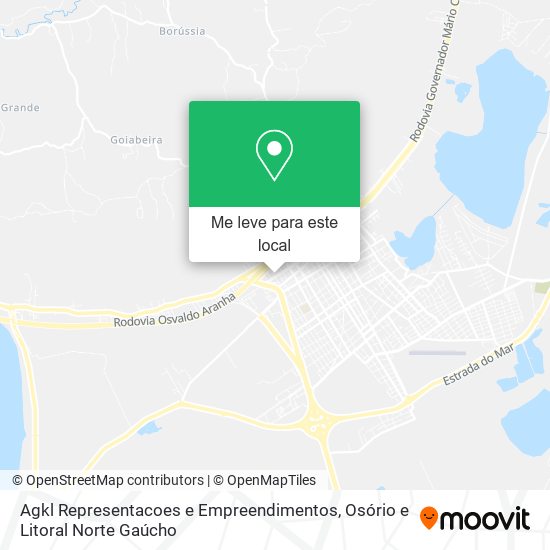 Agkl Representacoes e Empreendimentos mapa