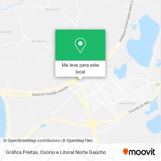 Gráfica Freitas mapa