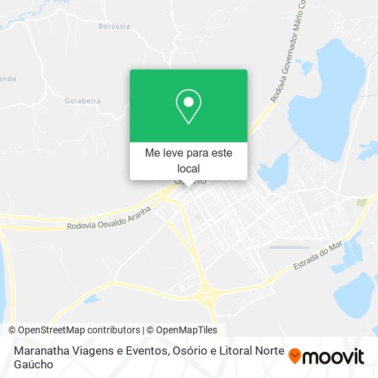 Maranatha Viagens e Eventos mapa