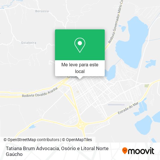 Tatiana Brum Advocacia mapa