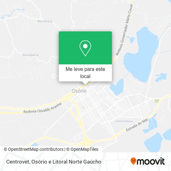Centrovet mapa