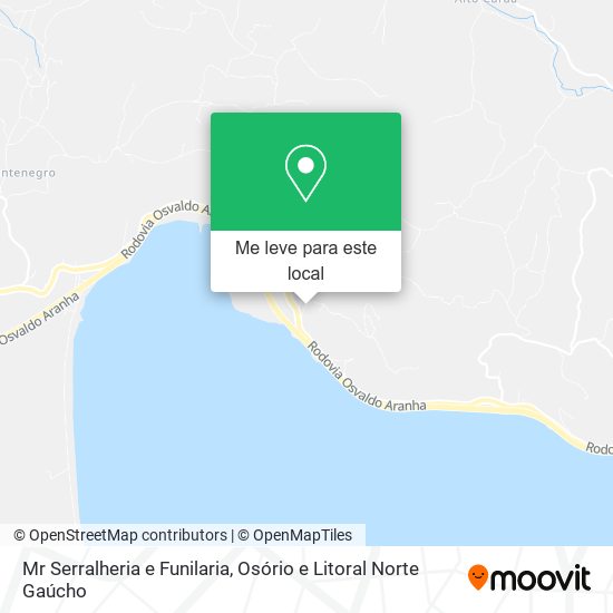 Mr Serralheria e Funilaria mapa