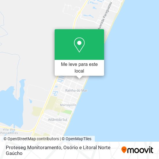 Proteseg Monitoramento mapa