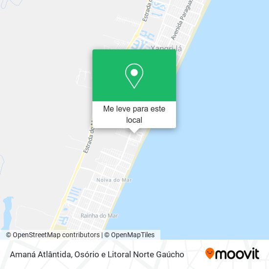 Amaná Atlântida mapa