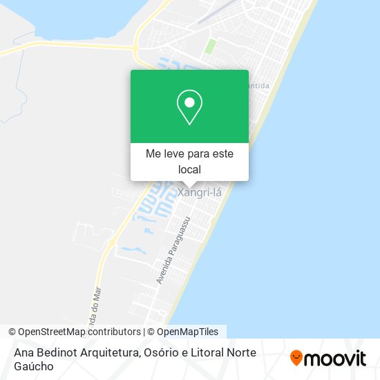 Ana Bedinot Arquitetura mapa