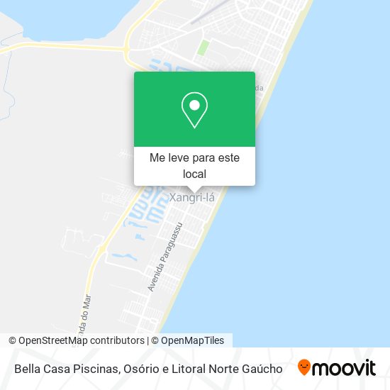 Bella Casa Piscinas mapa
