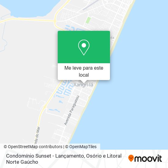 Condomínio Sunset - Lançamento mapa