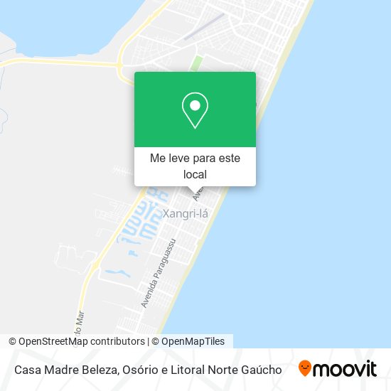 Casa Madre Beleza mapa
