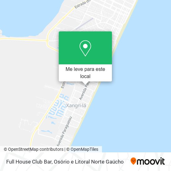 Full House Club Bar mapa