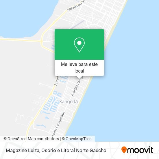 Magazine Luiza mapa