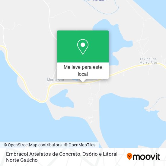Embracol Artefatos de Concreto mapa