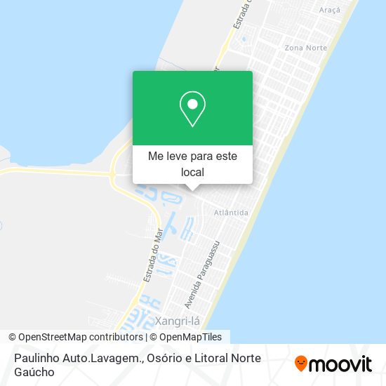 Paulinho Auto.Lavagem. mapa