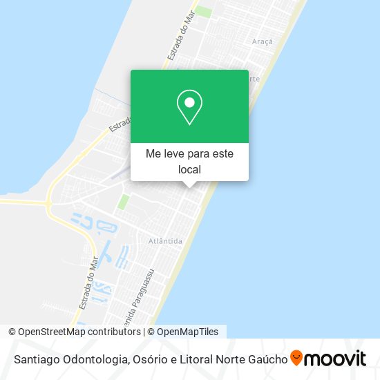 Santiago Odontologia mapa