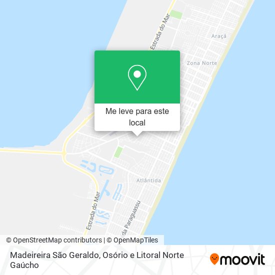 Madeireira São Geraldo mapa