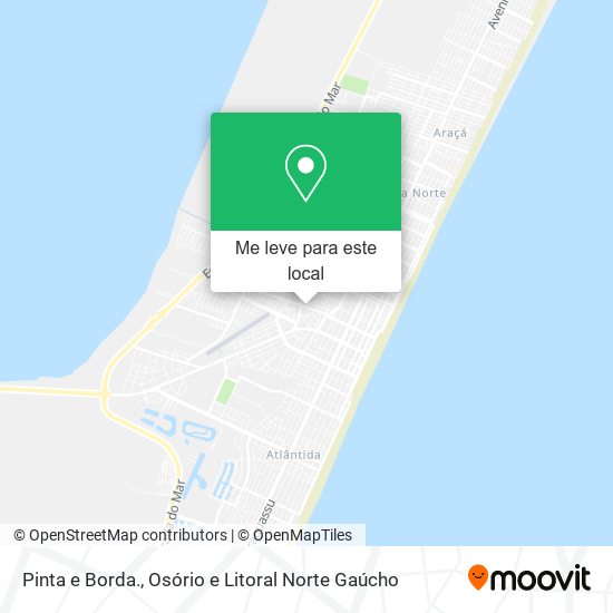 Pinta e Borda. mapa
