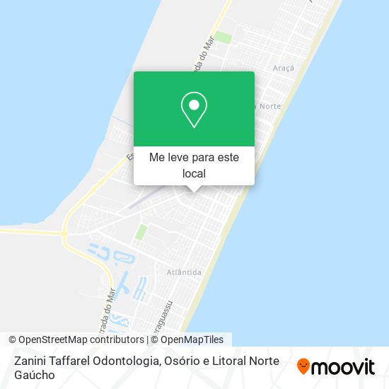 Zanini Taffarel Odontologia mapa