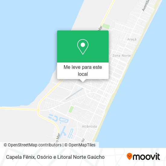 Capela Fênix mapa