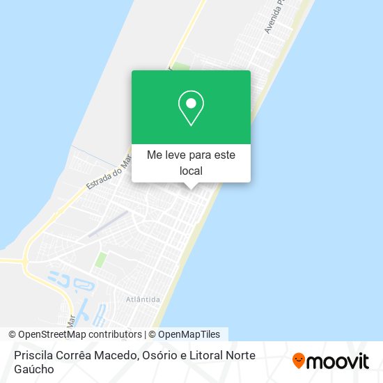 Priscila Corrêa Macedo mapa