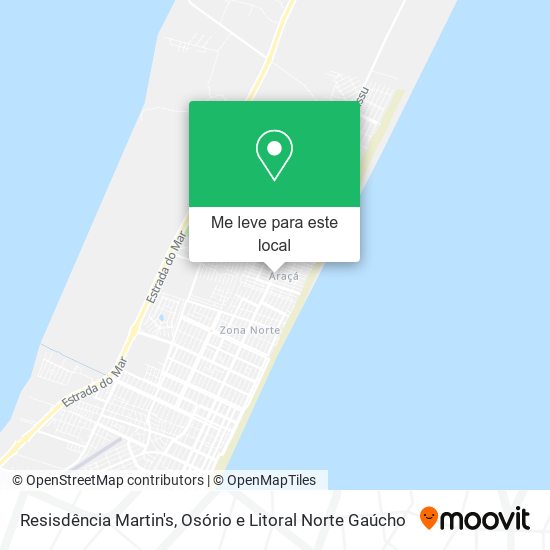 Resisdência Martin's mapa