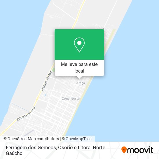 Ferragem dos Gemeos mapa