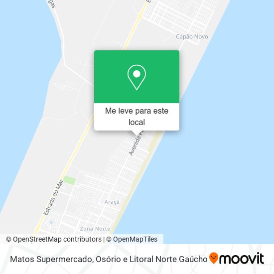 Matos Supermercado mapa