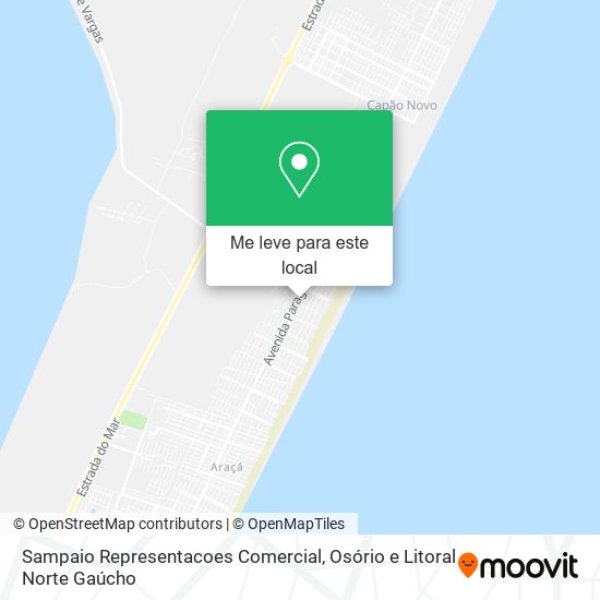 Sampaio Representacoes Comercial mapa