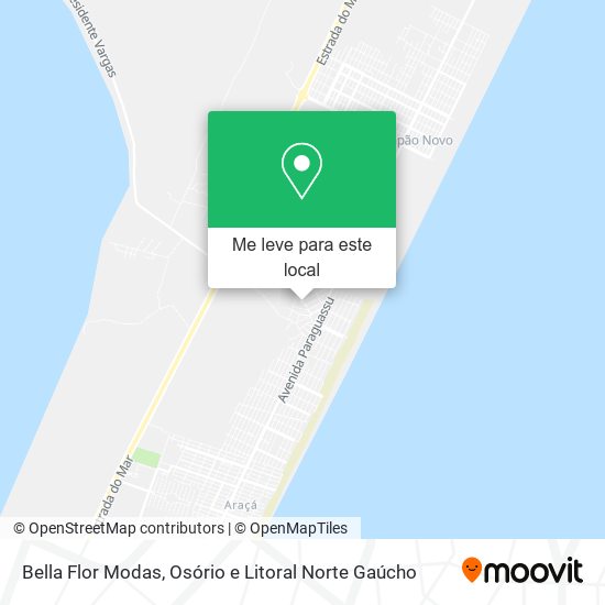 Bella Flor Modas mapa