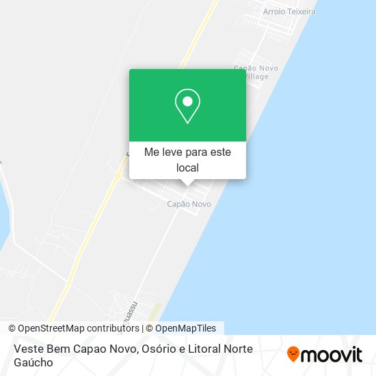 Veste Bem Capao Novo mapa